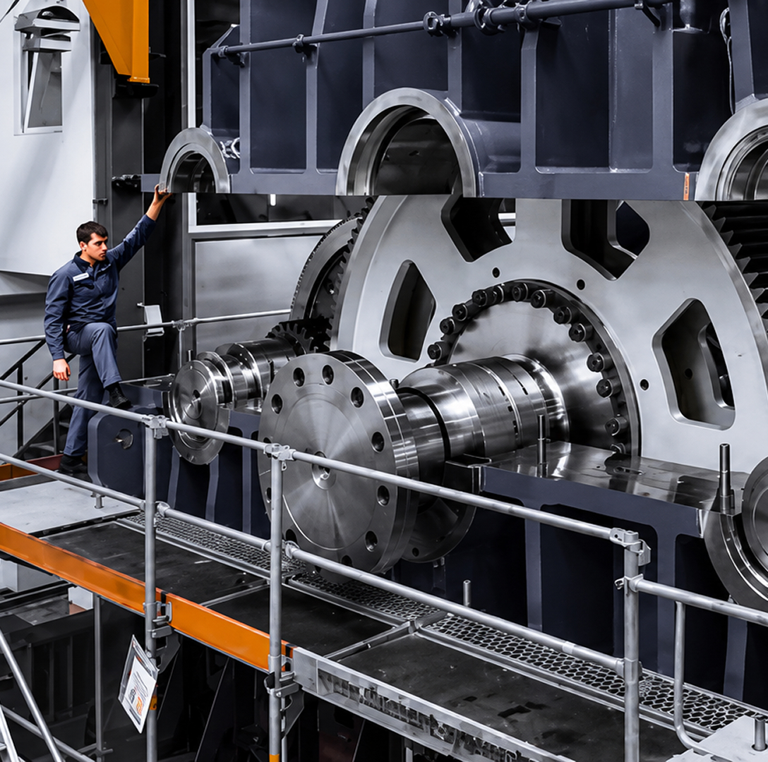 Engine
and Gear Box